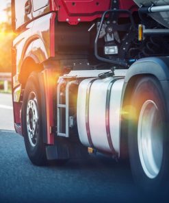 Truck cleaned by Truckers Pride Products